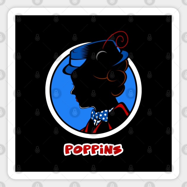 Poppin Comics Magnet by Apgar Arts